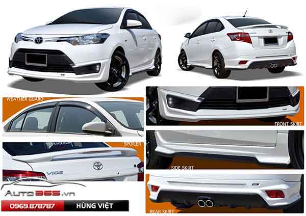 Tổng Hợp Đồ Chơi Toyota Vios Mới Nhất 2017